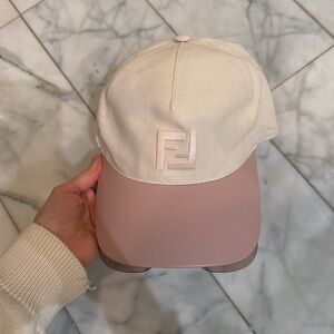Fendi hat with sunglasses attached